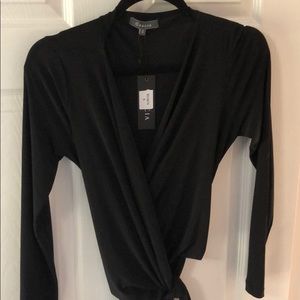 Long sleeves Garcia wrap dress